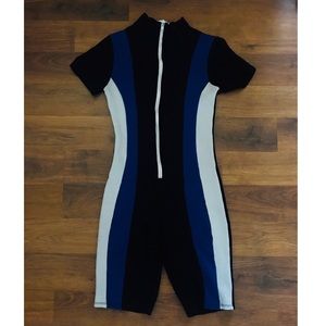 FASHIONOVA BLACK JUMPSUIT